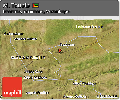 Satellite 3D Map of M. Touele