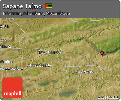 Satellite 3D Map of Sapane Taímo