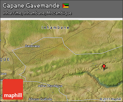 Satellite 3D Map of Capane Gavemande