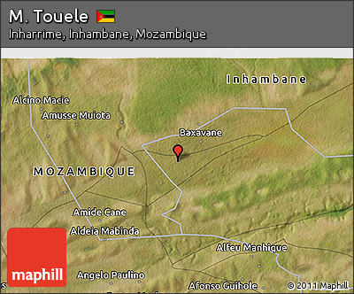 Satellite 3D Map of M. Touele