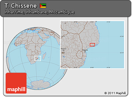 Gray Location Map of T. Chissene
