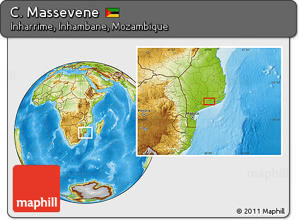 Physical Location Map of C. Massevene