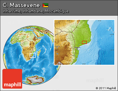 Physical Location Map of C. Massevene