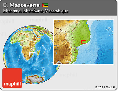 Physical Location Map of C. Massevene
