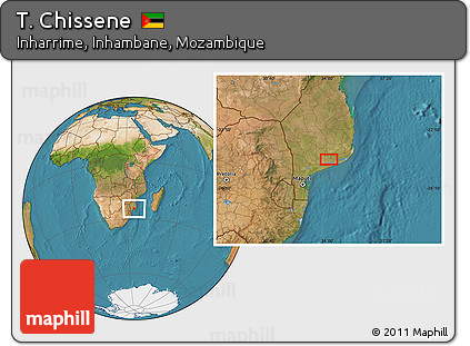 Satellite Location Map of T. Chissene