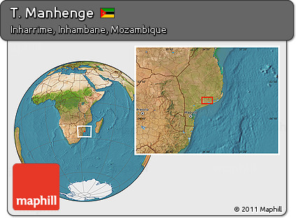 Satellite Location Map of T. Manhenge