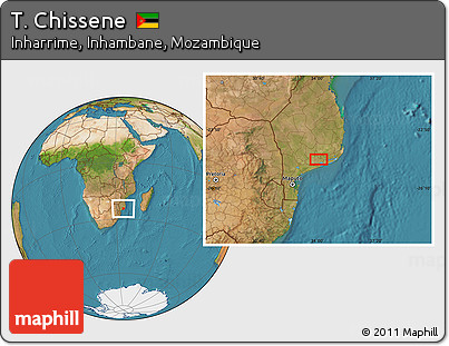 Satellite Location Map of T. Chissene