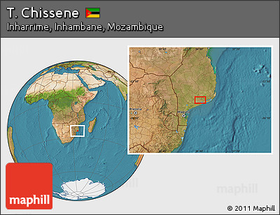 Satellite Location Map of T. Chissene