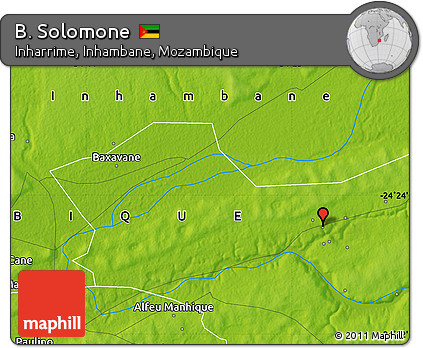 Physical Map of B. Solomone