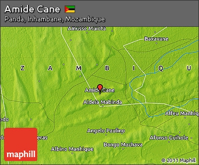 Physical Map of Amide Cane