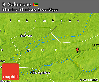 Physical Map of B. Solomone