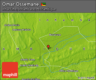 Physical Map of Omar Ossemane