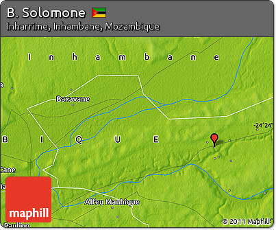 Physical Map of B. Solomone