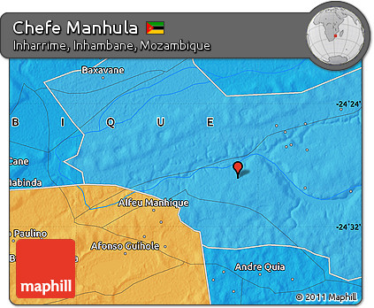 Political Map of Chefe Manhula