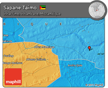 Political Map of Sapane Taímo