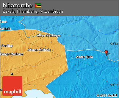 Political Map of Nhazombe
