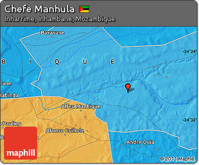 Political Map of Chefe Manhula