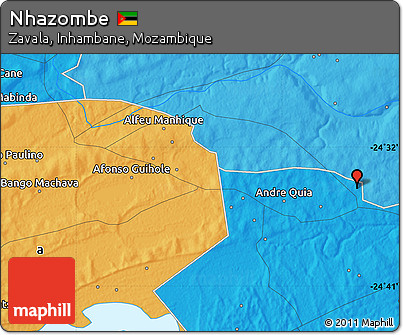 Political Map of Nhazombe