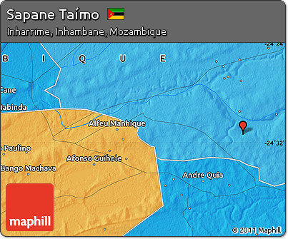Political Map of Sapane Taímo