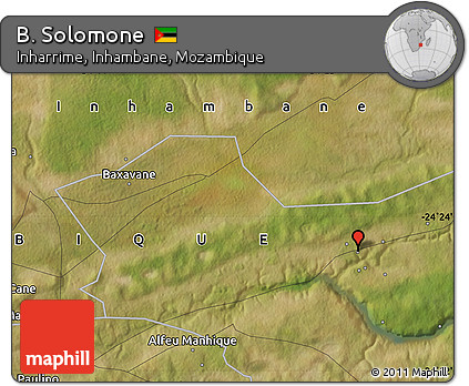 Satellite Map of B. Solomone
