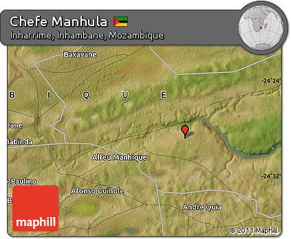 Satellite Map of Chefe Manhula