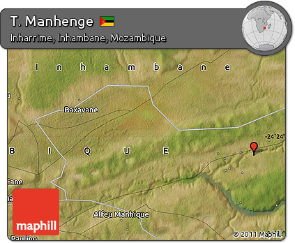 Satellite Map of T. Manhenge