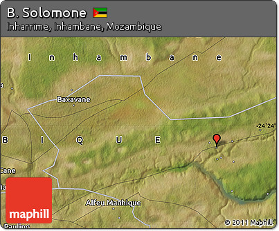 Satellite Map of B. Solomone