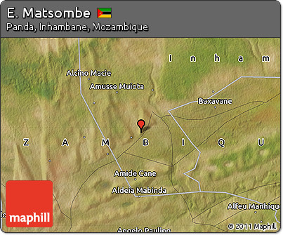 Satellite Map of E. Matsombe