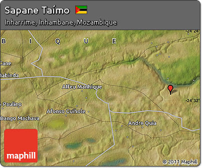 Satellite Map of Sapane Taímo