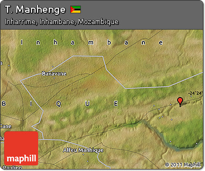 Satellite Map of T. Manhenge