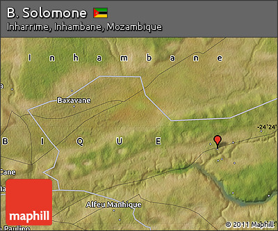 Satellite Map of B. Solomone