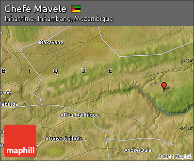 Satellite Map of Chefe Mavele