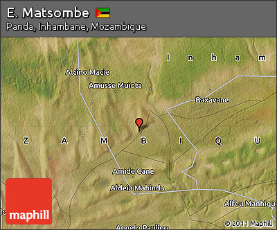 Satellite Map of E. Matsombe