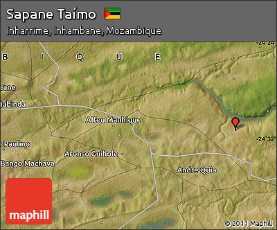 Satellite Map of Sapane Taímo