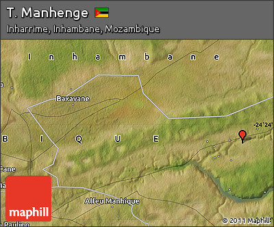 Satellite Map of T. Manhenge