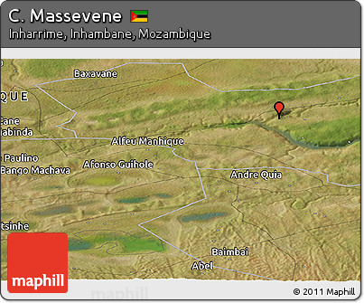 Satellite Panoramic Map of C. Massevene