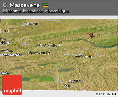 Satellite Panoramic Map of C. Massevene