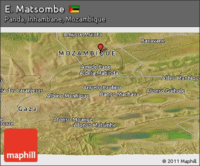 Satellite Panoramic Map of E. Matsombe