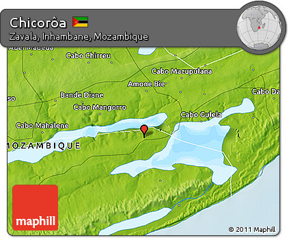 Physical 3D Map of Chicorôa
