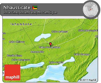 Physical 3D Map of Nhaussicate