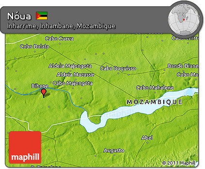Physical 3D Map of Nóua