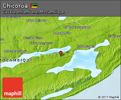 Physical 3D Map of Chicorôa