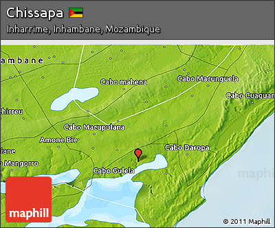 Physical 3D Map of Chissapa