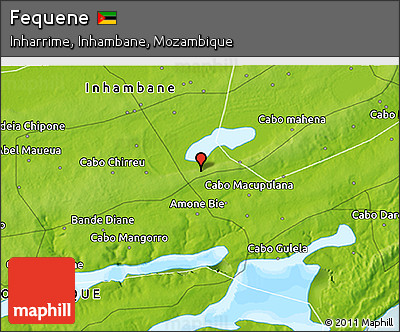 Physical 3D Map of Fequene
