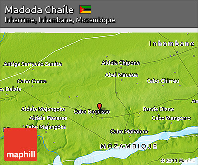 Physical 3D Map of Madoda Chaíle