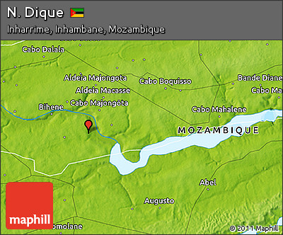 Physical 3D Map of N. Dique