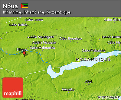 Physical 3D Map of Nóua