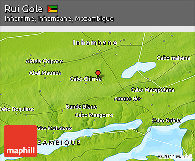 Physical 3D Map of Rui Gole