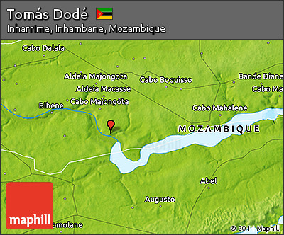 Physical 3D Map of Tomás Dodé