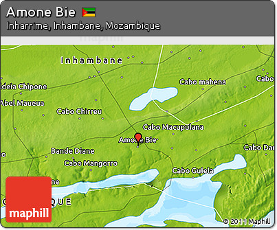 Physical 3D Map of Amone Bie